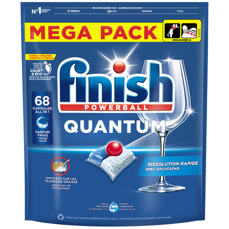 Finish -  Vaatwastabletten  quantum regular 68
