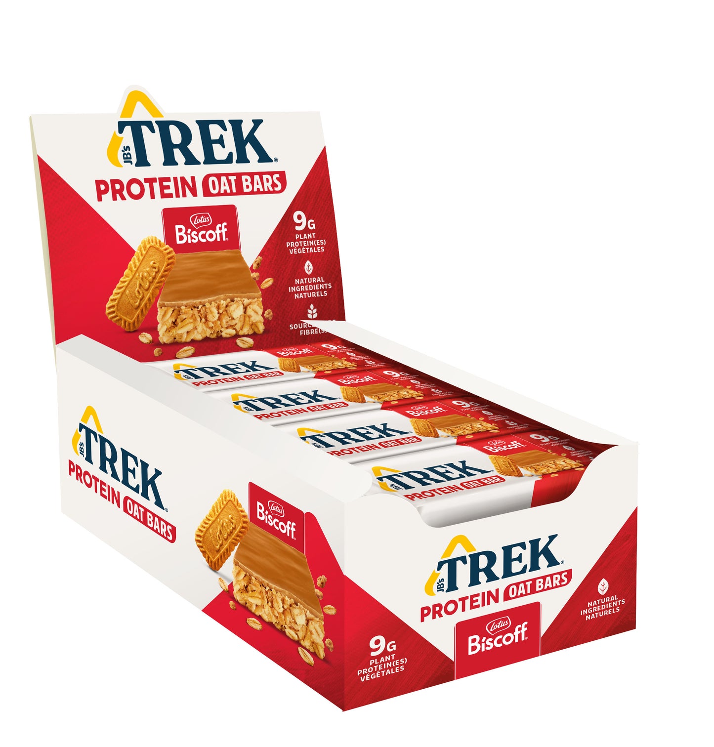 TREK - Barretta proteica di avena Biscoff 50 grammi