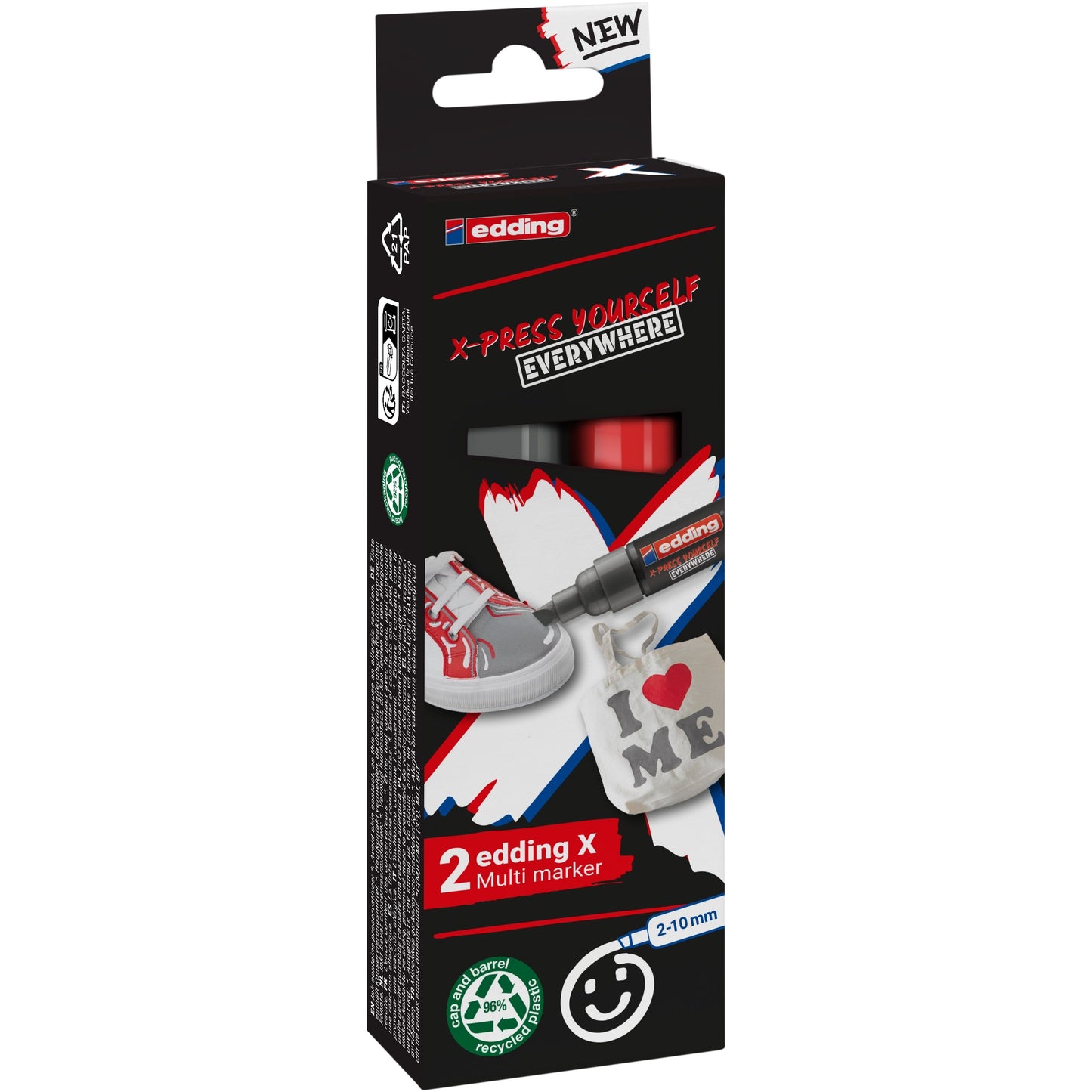 Edding -  6900 x multi m. 2pcs set yay g