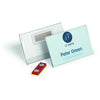 Durable -  Badge  met magneet 54x90mm 25 stuks