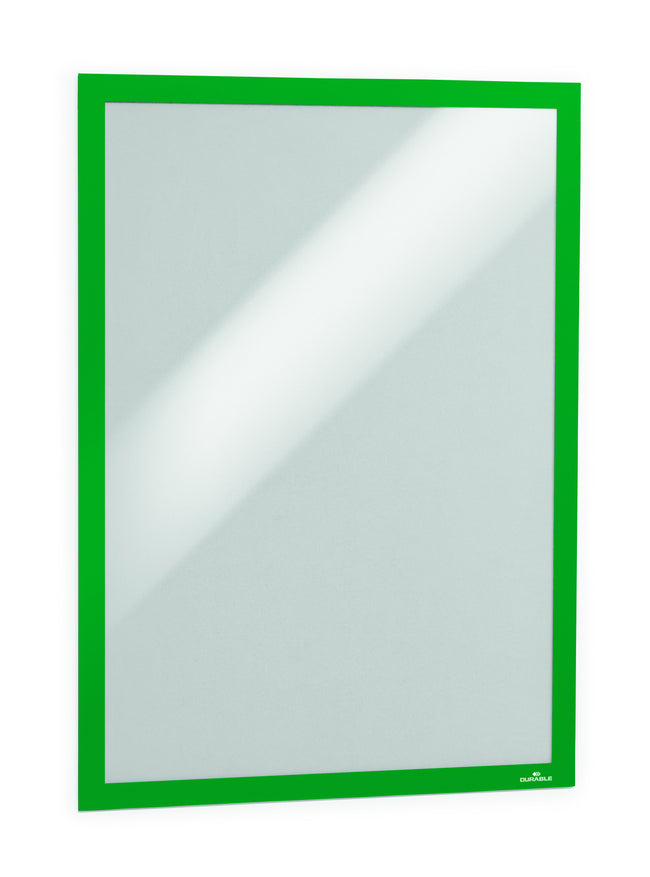 Durable -  Duraframe  a3 zelfklevend groen | 5 stuks