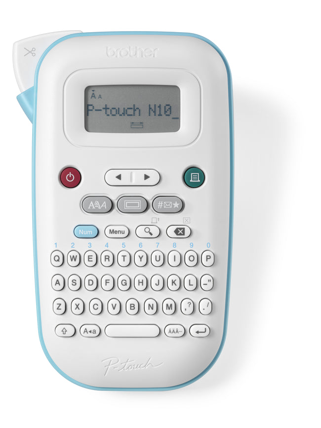 Brother - Label printer P-touch Btag PT-N10 portable qwerty 12mm white