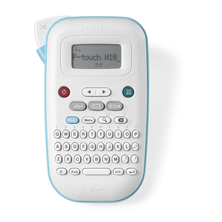 Brother - Stampante per etichette P-touch Btag PT-N10 portatile qwerty 12mm bianco | 3 pezzi