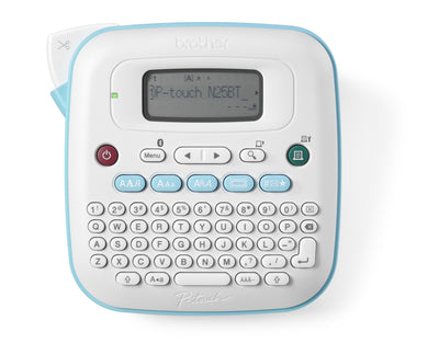 Brother - Label printer ptouch btag ptn25bt white
