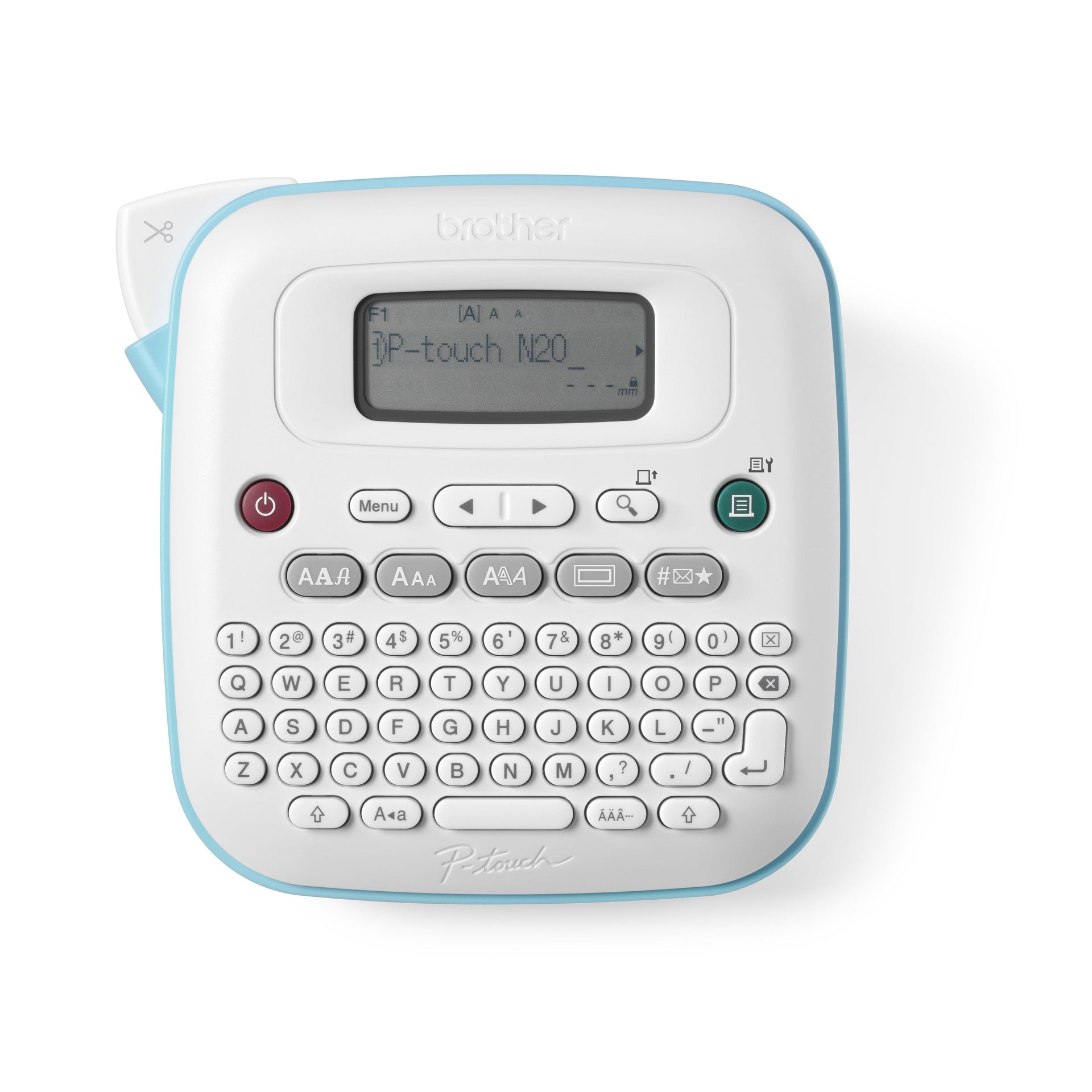 Brother - Stampante per etichette ptouch btag ptn20 bianca