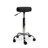 Office - Sgabello Tabouret nero alto con molla a gas