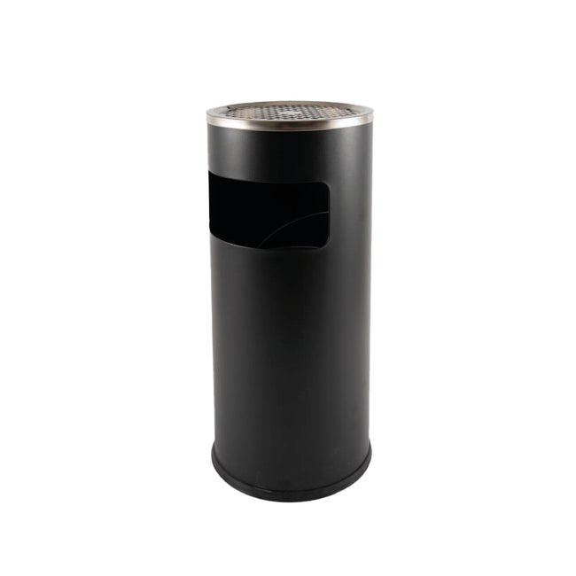 BRASQ - Pattumiera con posacenere 11 litri at500 nero