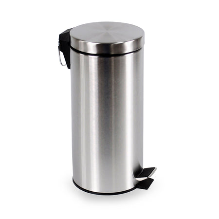 Brasq -  Pedaalemmer  30 liter rvs
