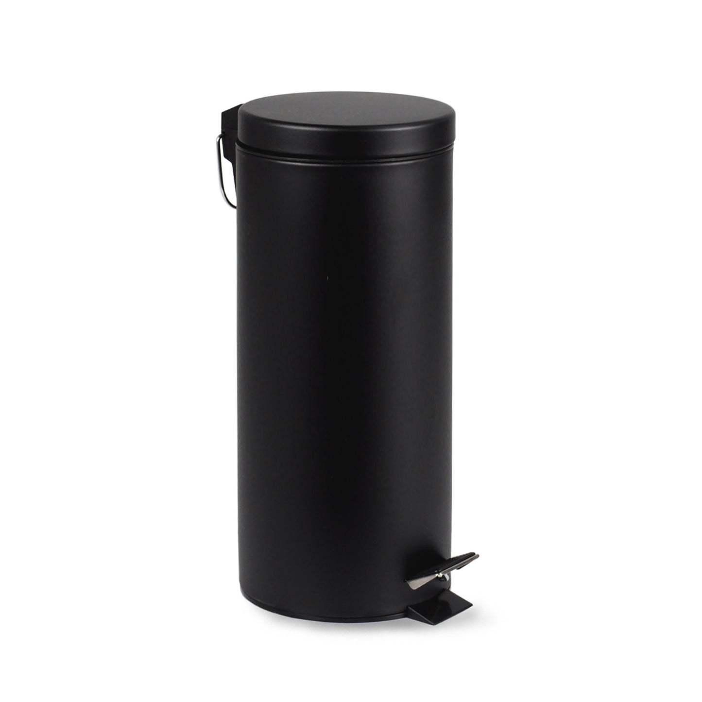 BRASQ - Papelera con pedal 30 litros negro