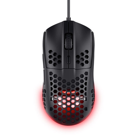 Trust -  GXT 928 HELOX muis Gamen Rechtshandig USB Type-A Optisch 6400 DPI