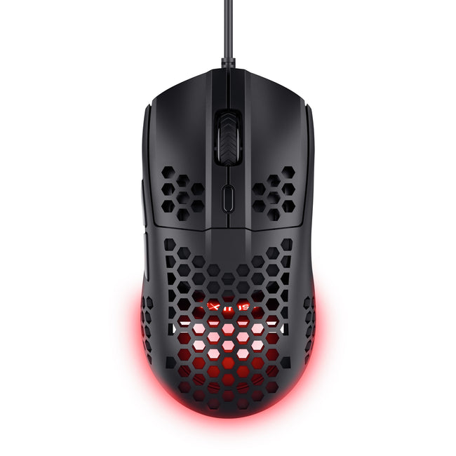 Trust -  GXT 928 HELOX muis Gamen Rechtshandig USB Type-A Optisch 6400 DPI