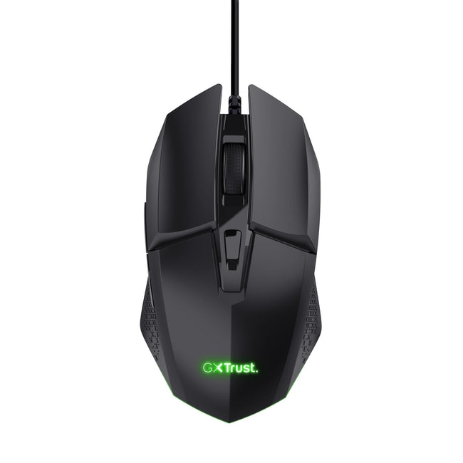 Trust - Ratón gaming GXT109 Felox con cable negro