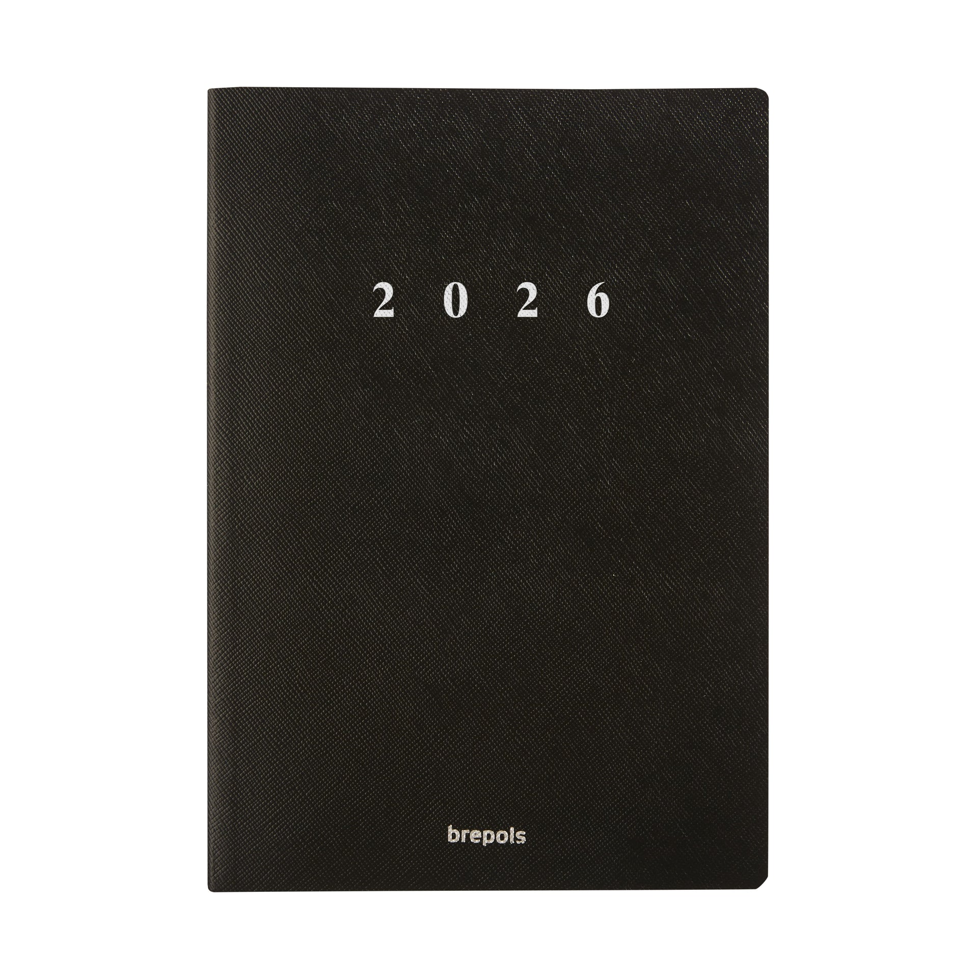 Brepols - Agenda 2026 essenziale 7d/2p urbano nero