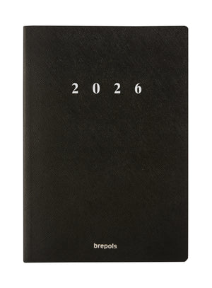 Brepols - Agenda 2026 essential 7d/2p urban black