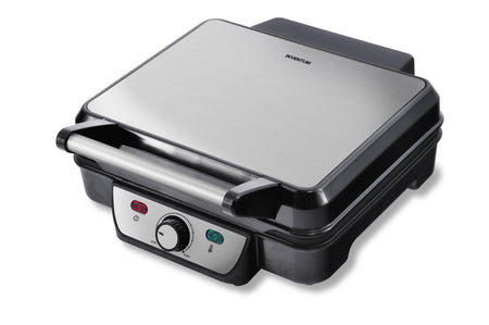 Inventum - griglia 1800 watt in acciaio inossidabile nero