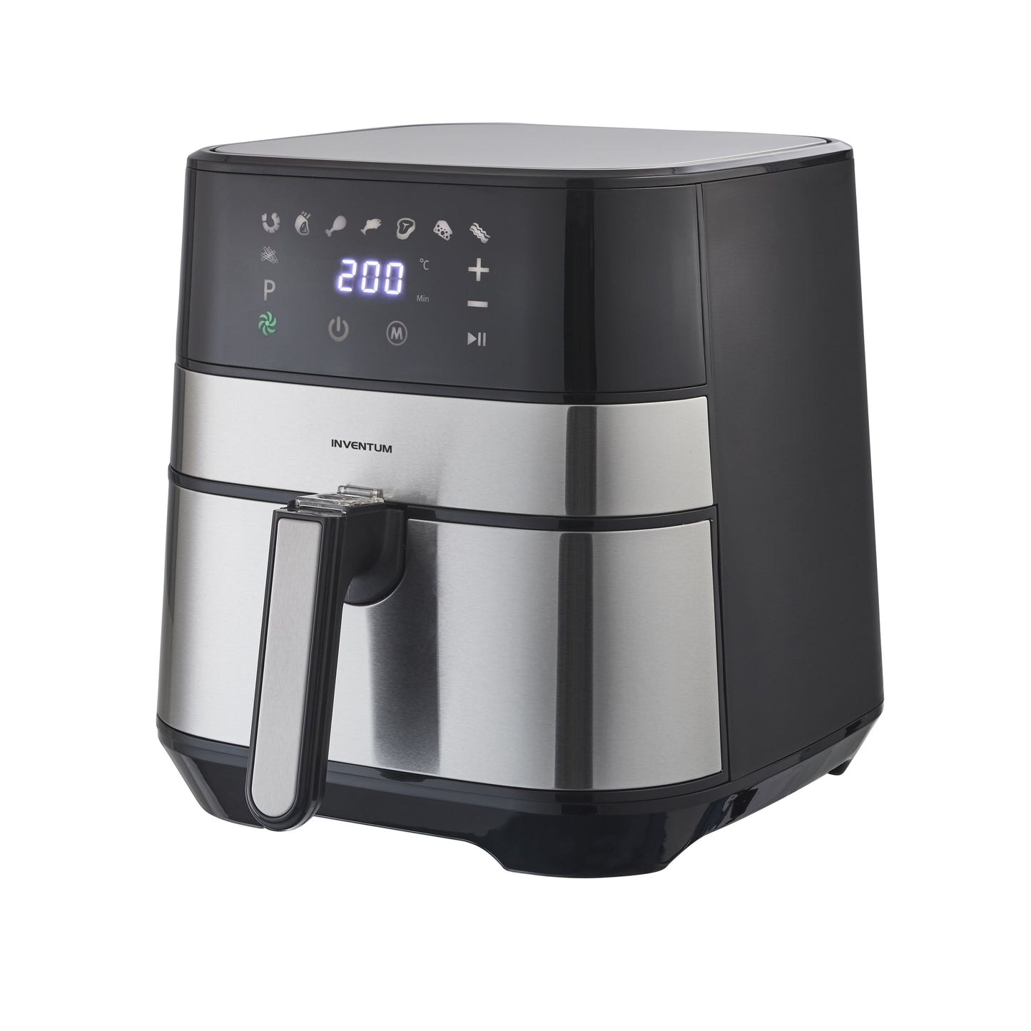 Inventum -  Airfryer 5 liter zwart/RVS