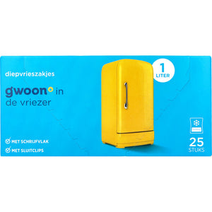 G'woon - Sac congélation gwoon 25 x 1 litre | 24 pièces