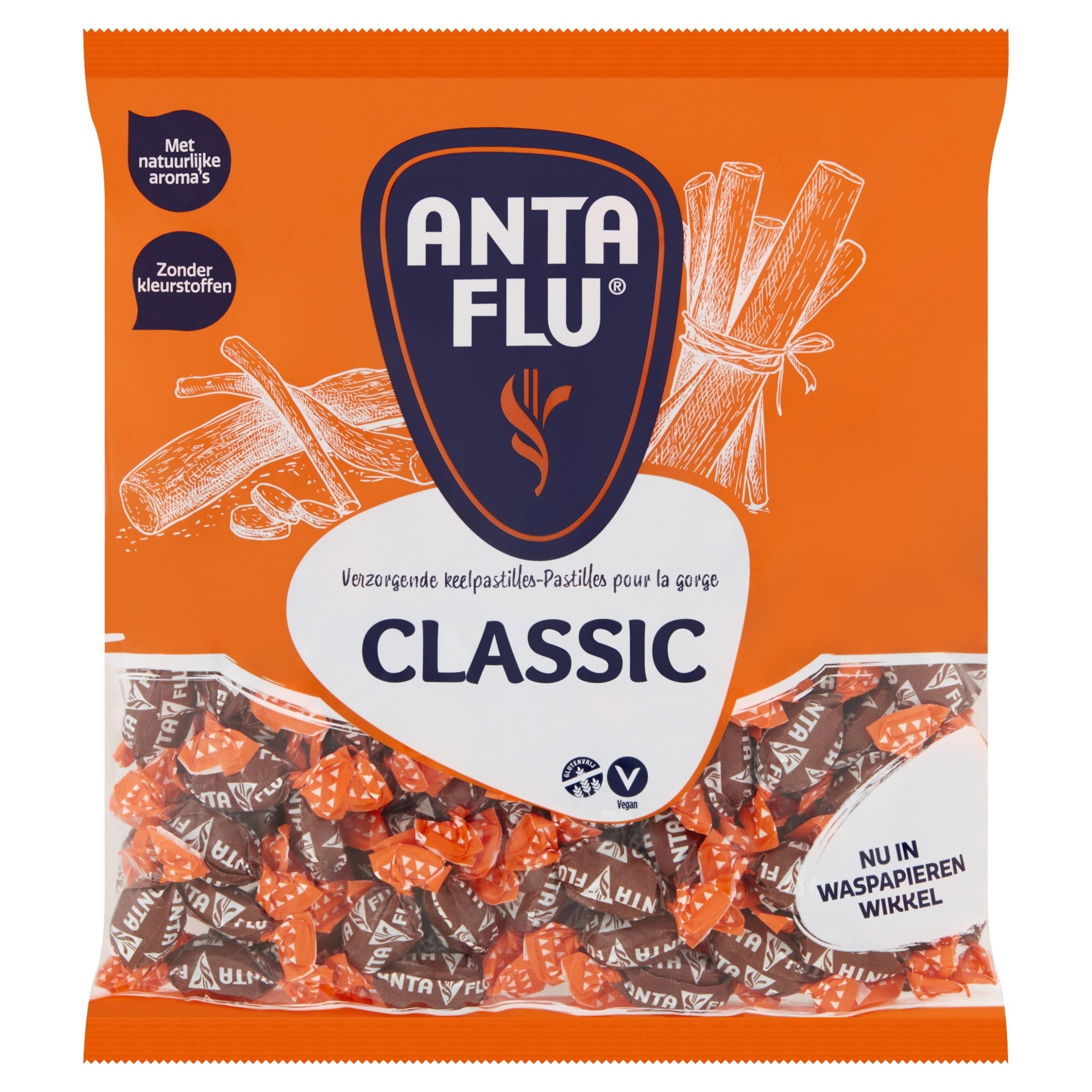 Anta Grippe - Halspastillen Classic Beutel 1 Kilogramm | 5 Stück