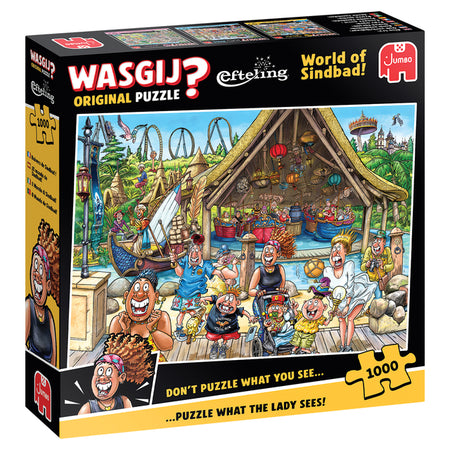 Wasgij - Puzzle Efteling Mondo di Sinbad 1000 pz