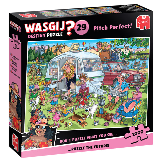 Wasgij - Puzzle Destin 29 Au Camping !1000pcs