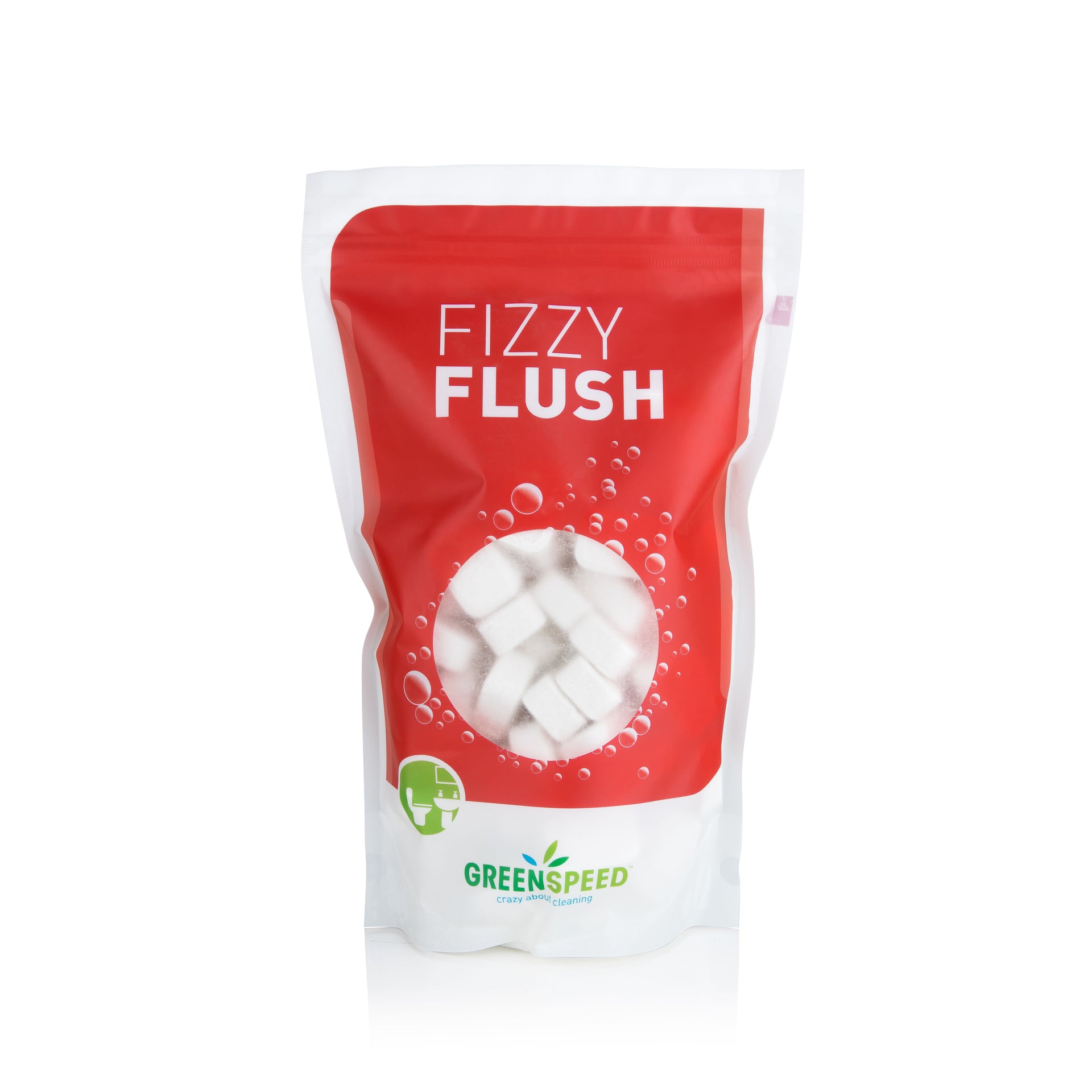 Greenspeed - Toilet cleaning tablet gs fizzy flush 15g 75 pcs