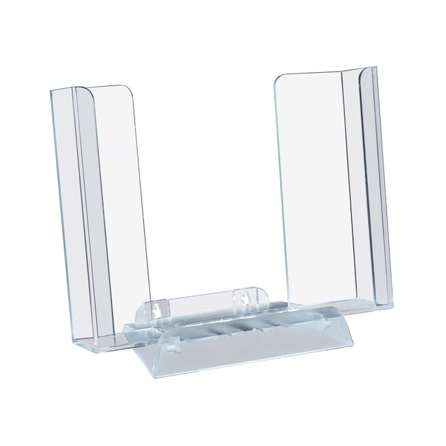 Europel - Prospekthalter verstellbar A4 A5 1/3 A4