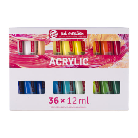 Talens Art Creation – Acrylfarben-Kunstkreationsset, 36 Farben