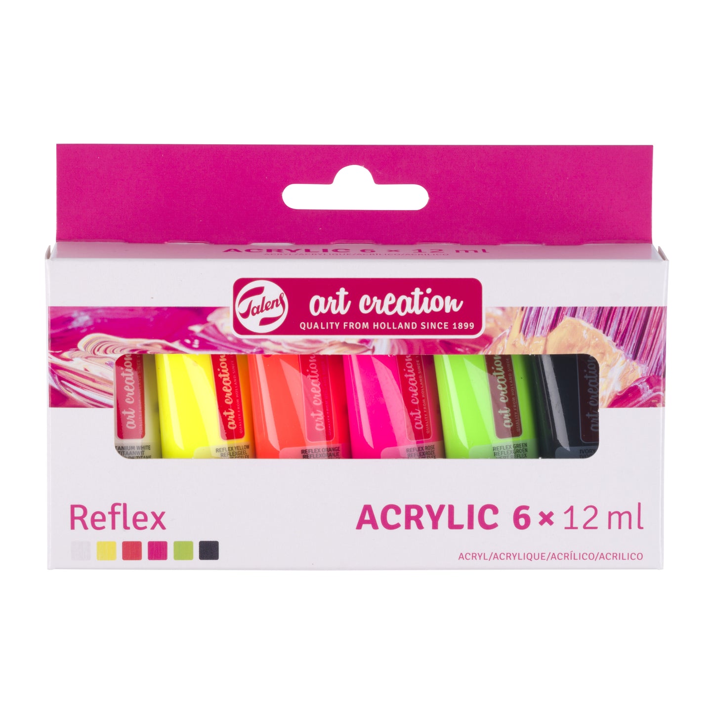 Talens Art Creation -  Acrylverf art creation 12ml 6st reflex ass