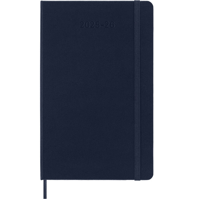 Moleskine - Ag25/26 msk piano settimana 7g/1p l hc zaffiro