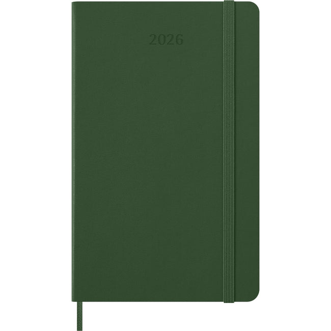 Moleskine - Agenda 2026 msk plan semana 7d/1p l hc verde mirto