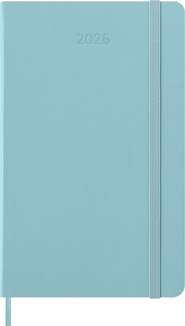 Moleskine -  Agenda 2026 12M Planner Weekly 7dagen/1pagina large hc aquamarine