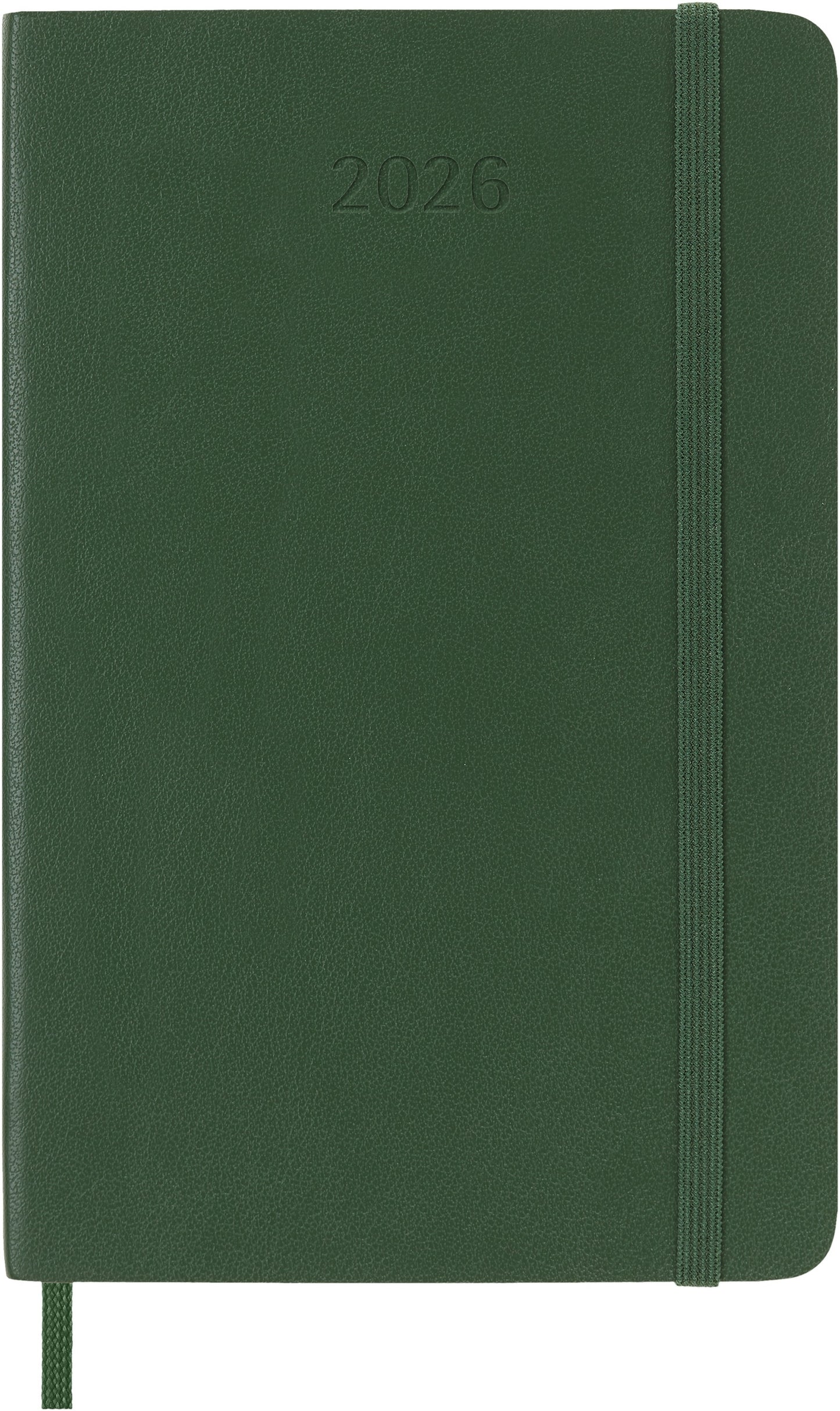 Moleskine -  Agenda 2026 12M Planner Weekly 7dagen/1pagina pocket sc myrtle green