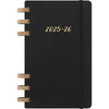 Moleskine - Agenda 2025/2026 12M Academic Weekly 7 days/1 page Myrtle large sc black