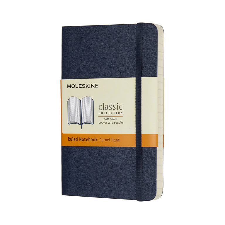 Moleskine - Notebook a6 sc blu zaffiro