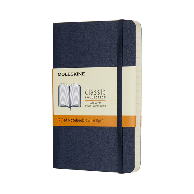 Moleskine - Notebook a6 sc blu zaffiro