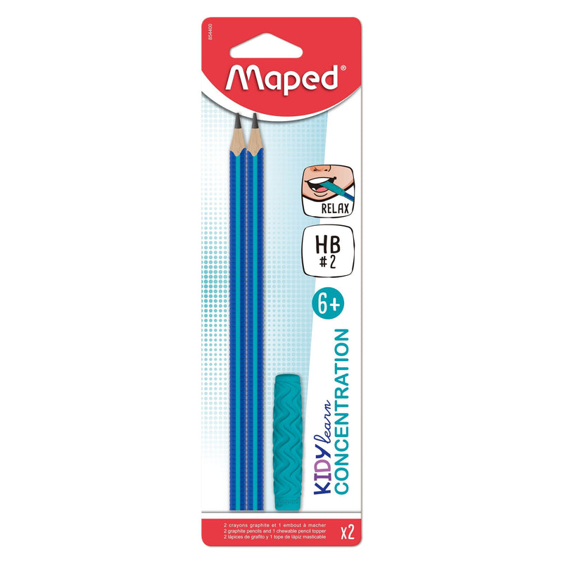 Maped - Graphite pencil kidy learn 2 pieces blue