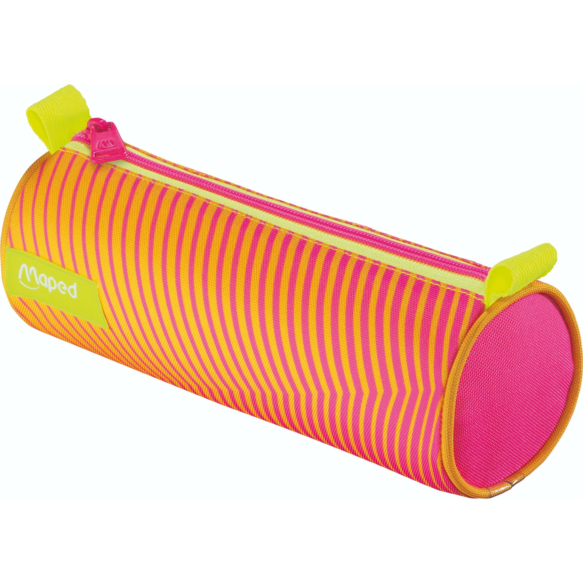 Maped - Astuccio neon rotondo arancione rosa
