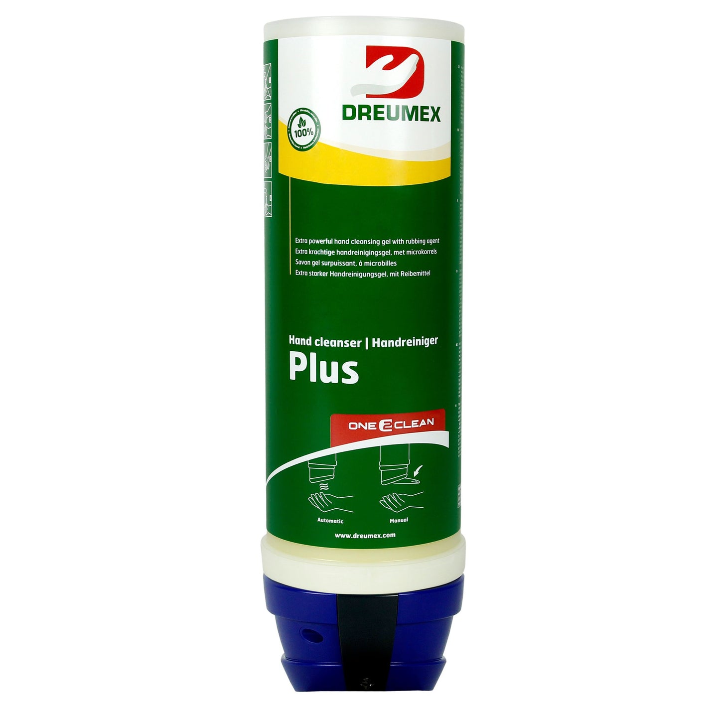 Dreumex - Limpiador de manos más recambio one2clean 3l | 4 piezas