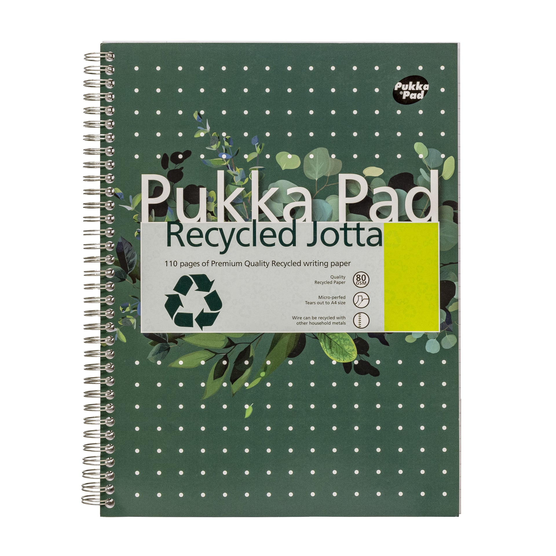 Pukka Pad -  Collegeblok pad jotta recyc a4 lijn 110pag