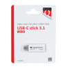 Quantore - USB stick USB-C 128GB 3.1 silver | 400 pieces