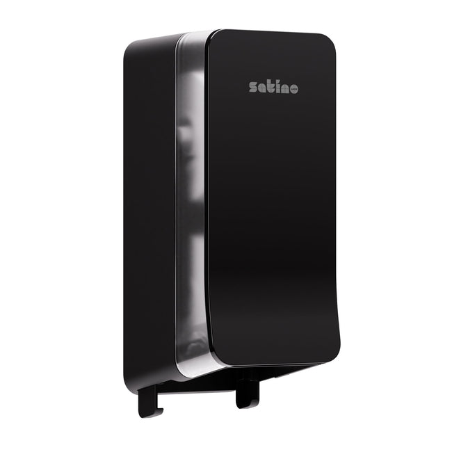Satino -  Toiletpapierdisp  jt3 hyginity systeem zwart