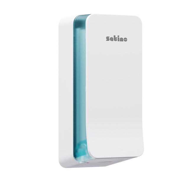 Satino by WEPA - Dispensador de papel higiénico satino bt1 hyginity plegado blanco