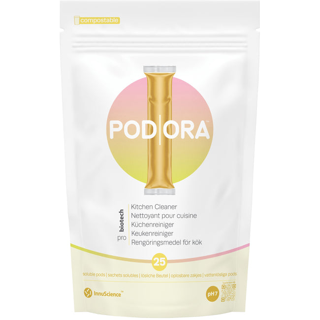 InnuScience - PodOra kitchen cleaner pods, pack of 25
