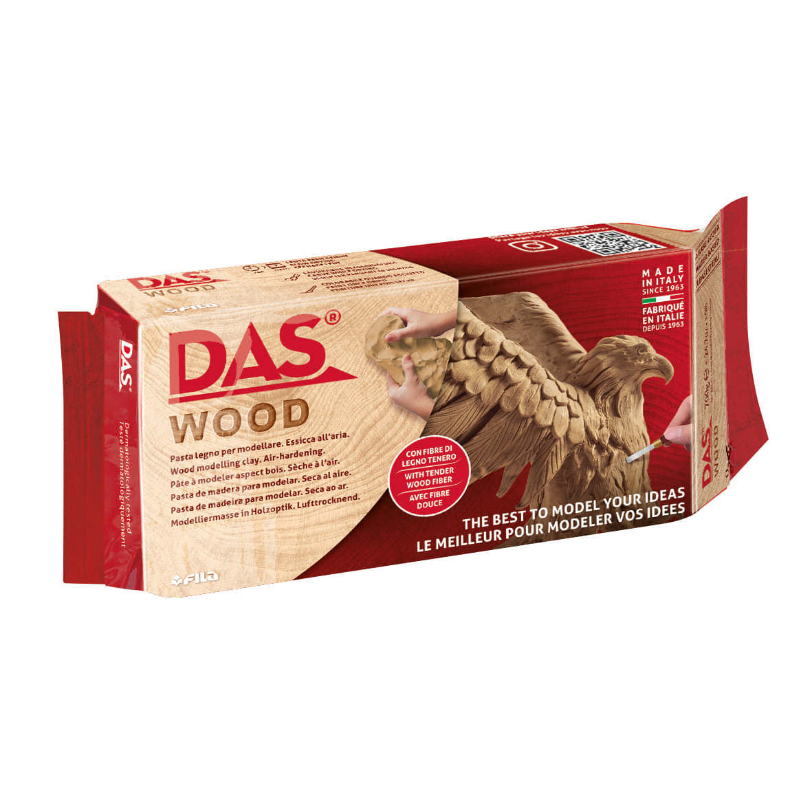 Das - Modeling clay air-hardening 700 grams of wood