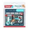 Tesa - Regletas adhesivas dot click medianas 16 pares peso