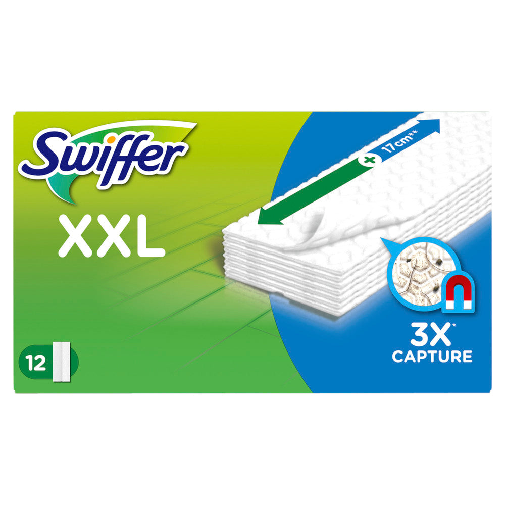 Swiffer - refill xxl dry wipes 12 pieces