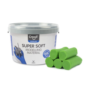 Creall -  Klei  supersoft groen 1750gram