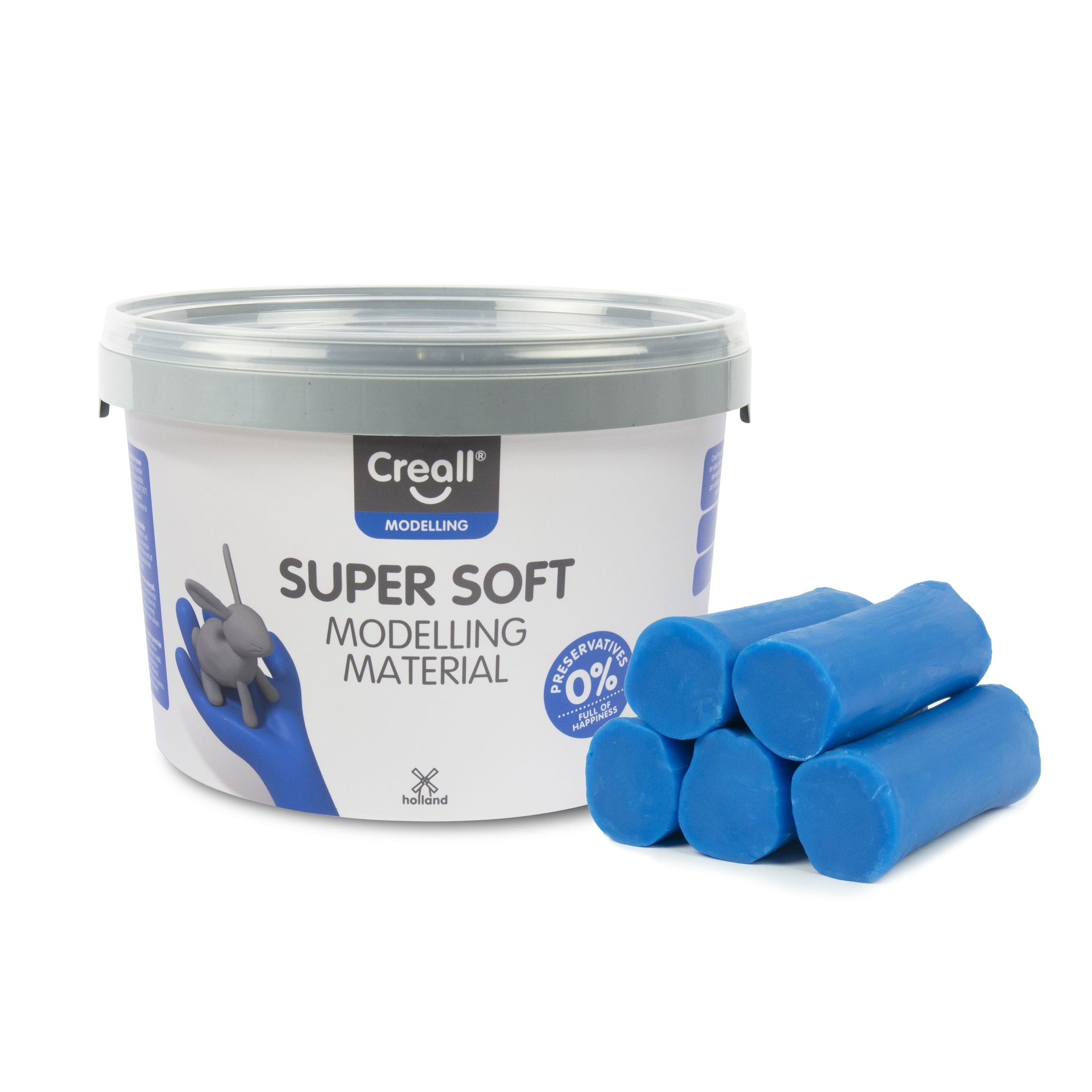 Creall - Argile supersoft bleue 1750gramme