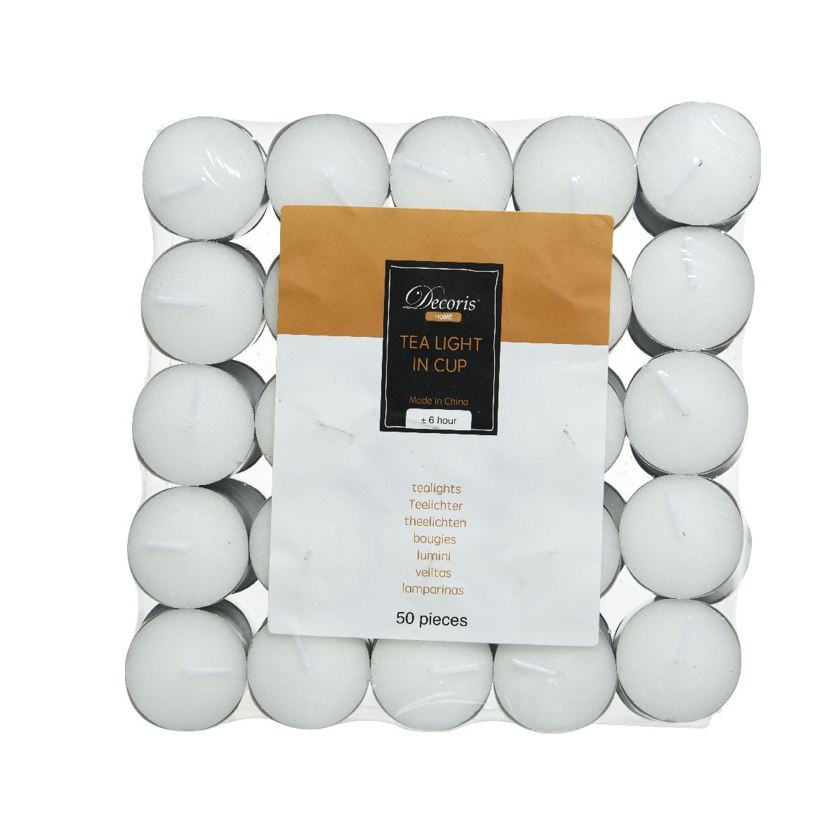 Decoris - Tealight 6 ore