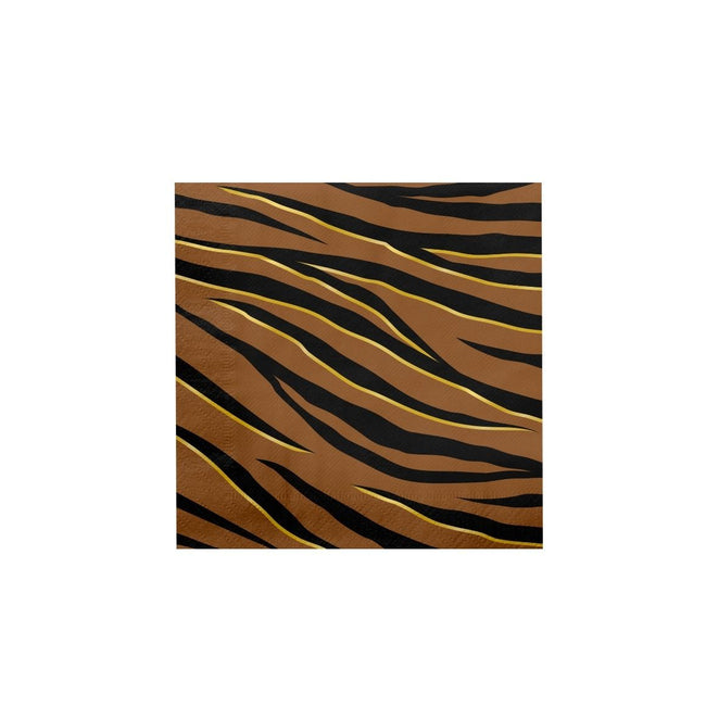 Bruna office - Napkins Tiger Safari | 6 pieces